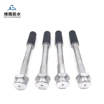 A10 Emballeuses à béton M6 Tête plate, tétons 13*115 mm pour injection