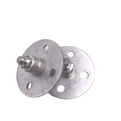 Emballage à injection en aluminium à tête plate grise pour la coulée de matériaux imperméables à l'eau en acier