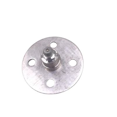 Emballage à injection en aluminium à tête plate grise pour la coulée de matériaux imperméables à l'eau en acier