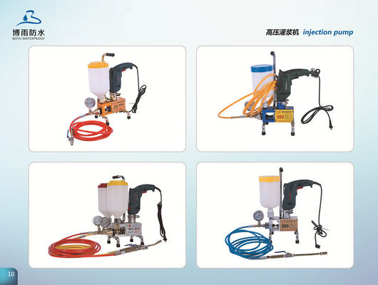 Machine de couture de polyuréthane à haute pression avec résine d'injection de revêtement de bâtiment
