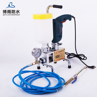 Fonction Machine de coulée à haute pression à résine d'injection pour l'imperméabilisation