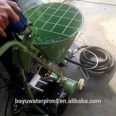 Résine à fonction d'injection Machine de plâtrage de ciment à main pour le plâtrage du béton