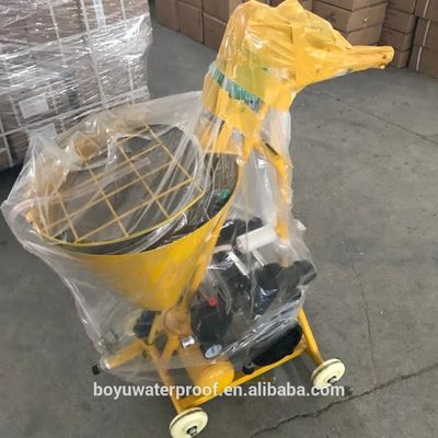 Machine de plâtrage de ciment à main pour murs de bâtiments de bureaux