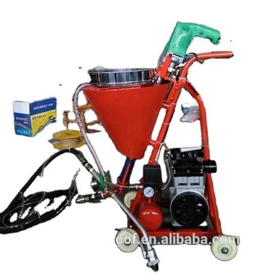 Machine d'étanchéité pour pulvérisation à haute pression à partir de matériaux en acier
