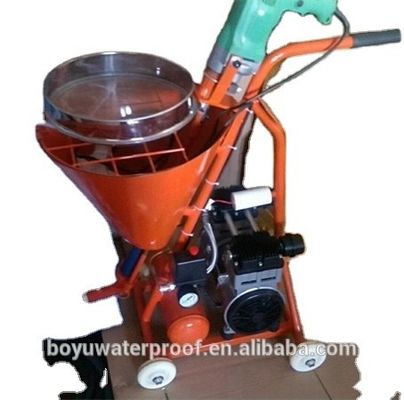 Machine d'étanchéité pour pulvérisation à haute pression à partir de matériaux en acier