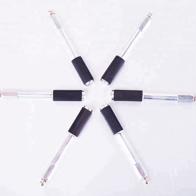 En caoutchouc, revêtement de bâtiments, en aluminium et en PU, emballage par injection 13*100 mm A10 L-A8