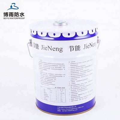10 kg de revêtement étanche en polyuréthane à base d'eau flexible pour les toits en béton