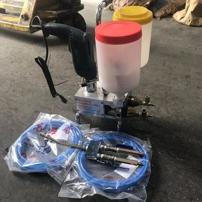 Machine de greffe à haute pression de résine d'injection de revêtement de bâtiment avec double pompe 2K