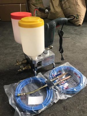 Machine de greffe à haute pression de résine d'injection de revêtement de bâtiment avec double pompe 2K