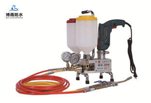 Machine de greffe à haute pression de résine d'injection de revêtement de bâtiment avec double pompe 2K