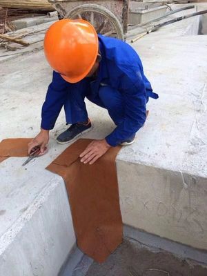 Membrane de toiture de sol bitumineux en PVC polyvintel asphalte pour l'étanchéité