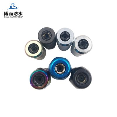 Couplings de mamelons en acier inoxydable doré pour le design traditionnel