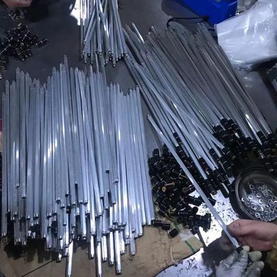 Emballageurs de format gris en aluminium 13*450 mm A45 Emballageurs imperméables pour l'entretien des bâtiments