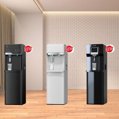 Distributeur d'eau de table contrôlé par application avec machine à glaçons à billes et à pépites