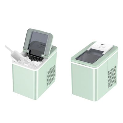 Personnalisation 1.8L Capacité d'eau Fonctionnement silencieux Voiture extérieure DC Ice Maker Bullet Ice
