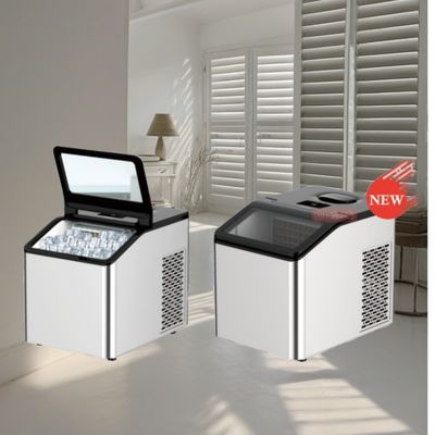 Glace à bullet 2.2L Capacité d'eau Fabricant de glace maison Cuisine Opération silencieuse Personnalisation