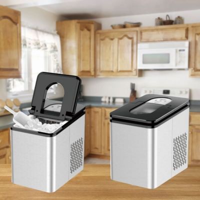 2.2L Capacité d'eau Fabricant de glace maison Cuisine Glace à balles Opération silencieuse