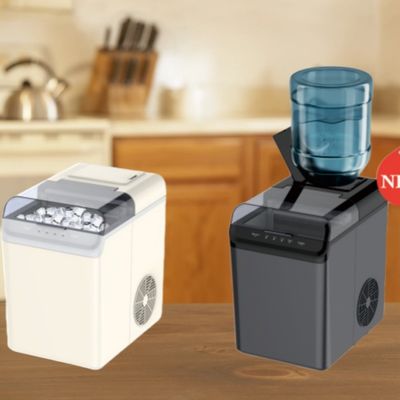 Fabricant de glace en acier inoxydable pour la cuisine avec une capacité d'eau de 4,0 litres et un fonctionnement silencieux