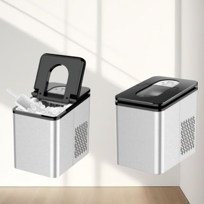 Pipe de cuisine à domicile 3.8L Capacité d'eau Fabricant de glace avec panneau de commande touchpad