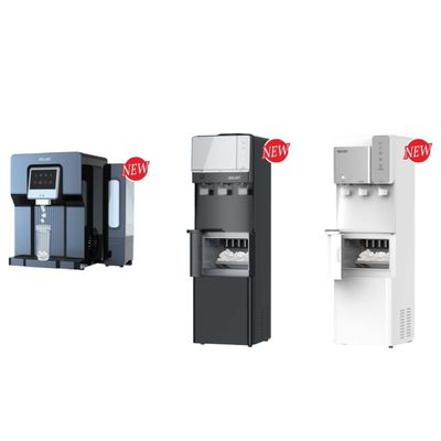 Dispensateur d'eau à chargement inférieur personnalisable avec options de refroidissement par compresseur à froid chaud